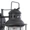 Vaxcel Hyannis 1 Light Black Coastal Lantern Cylinder Outdoor Wall Lantern Clear Glass OW37081TB - alternate 5